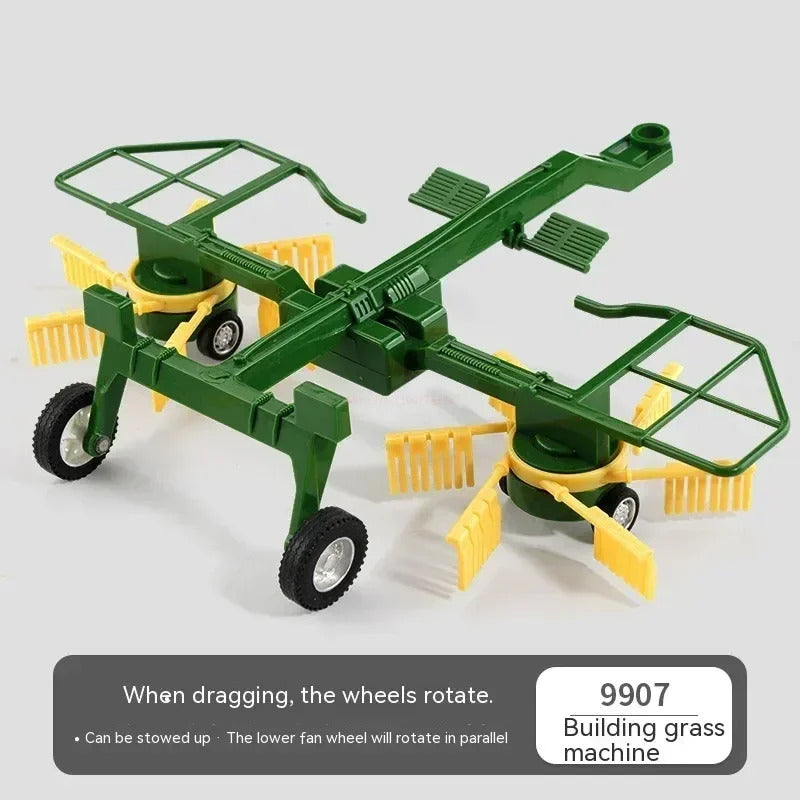 1:24 Alloy Remote-Controlled Tractor Toy