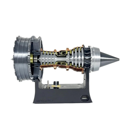 25CM TR-900 High Precision Simulation Turbofan Engine Model