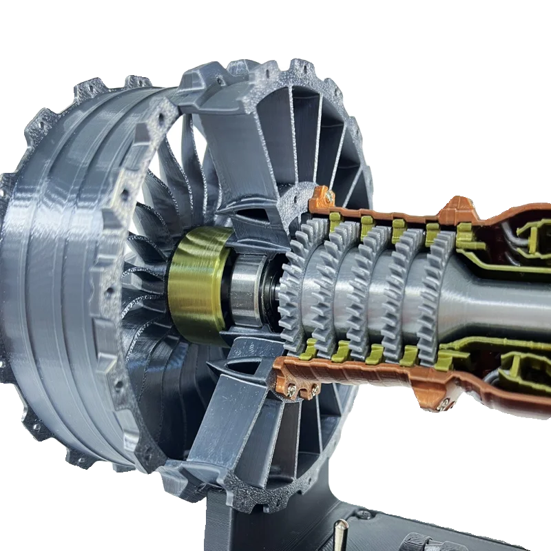 25CM TR-900 High Precision Simulation Turbofan Engine Model