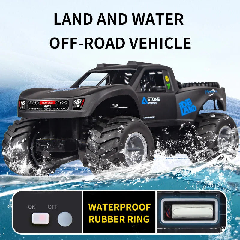 Remote Control Toy 4WD Off Road Amphibious Climbing Vehicle