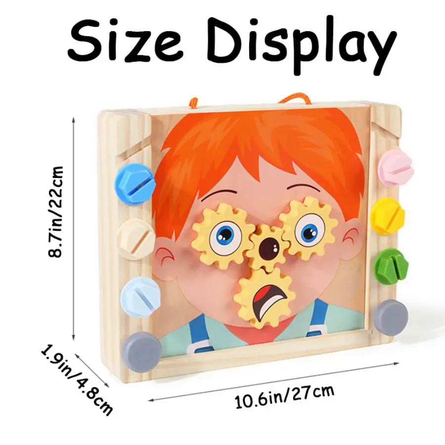 Children's Wooden Toolbox Creative Play Set