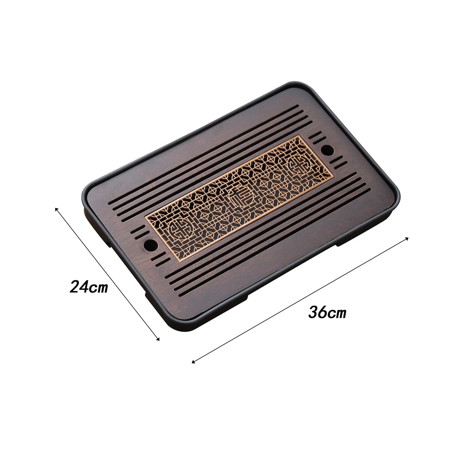 Chinese Kungfu Tea Tray Tea Set Accessory Tea Serving Tray for Tea Room