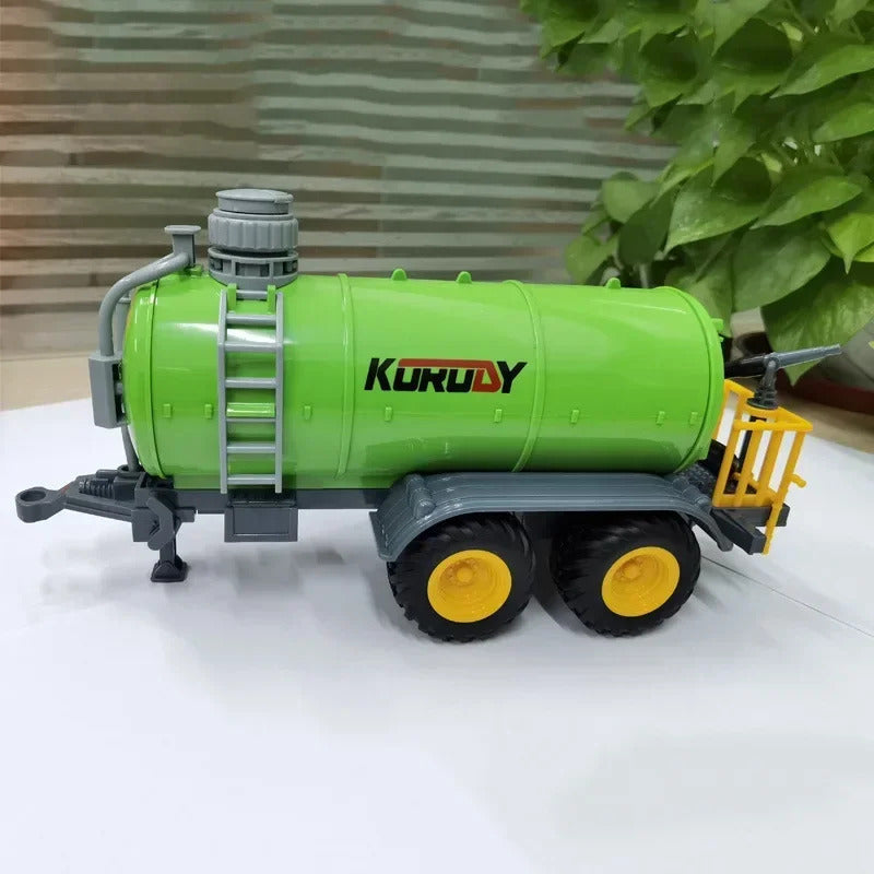 1:24 Alloy Remote-Controlled Tractor Toy
