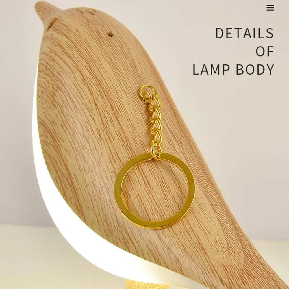 3モードクリエイティブタッチスイッチマグパイバードナイトライト