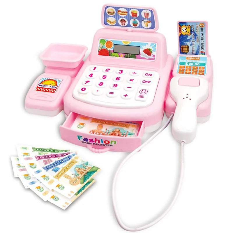 Simulation Shopping Cash House Toys Electronic Game