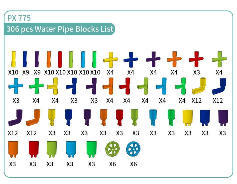 DIY 水ブロックおもちゃ 子供用 組み立て 知育玩具