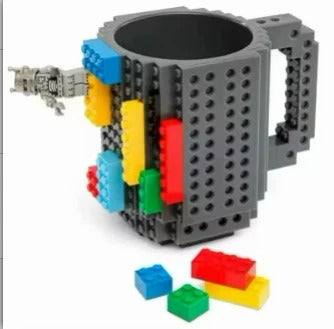 350ml クリエイティブミルクマグ コーヒーカップ クリエイティブビルドオンブリックマグ