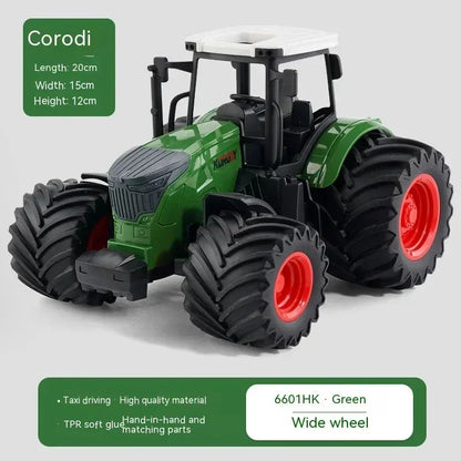 1:24 Alloy Remote-Controlled Tractor Toy