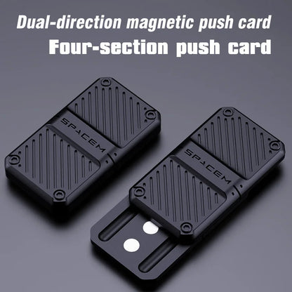 Machinery Magnetic Slider Push Fidget Toy Decompression Metal