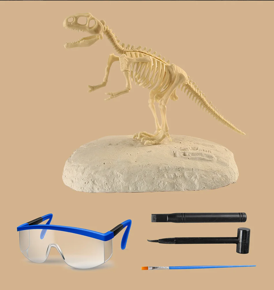 Dinosaur Fossil Excavation Kits Exquisite Jurassic Toy Set