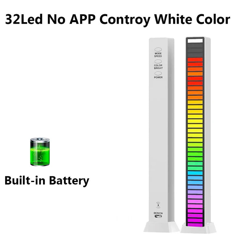 16/32/40Led RGB Sound Controlled Music Levels Light