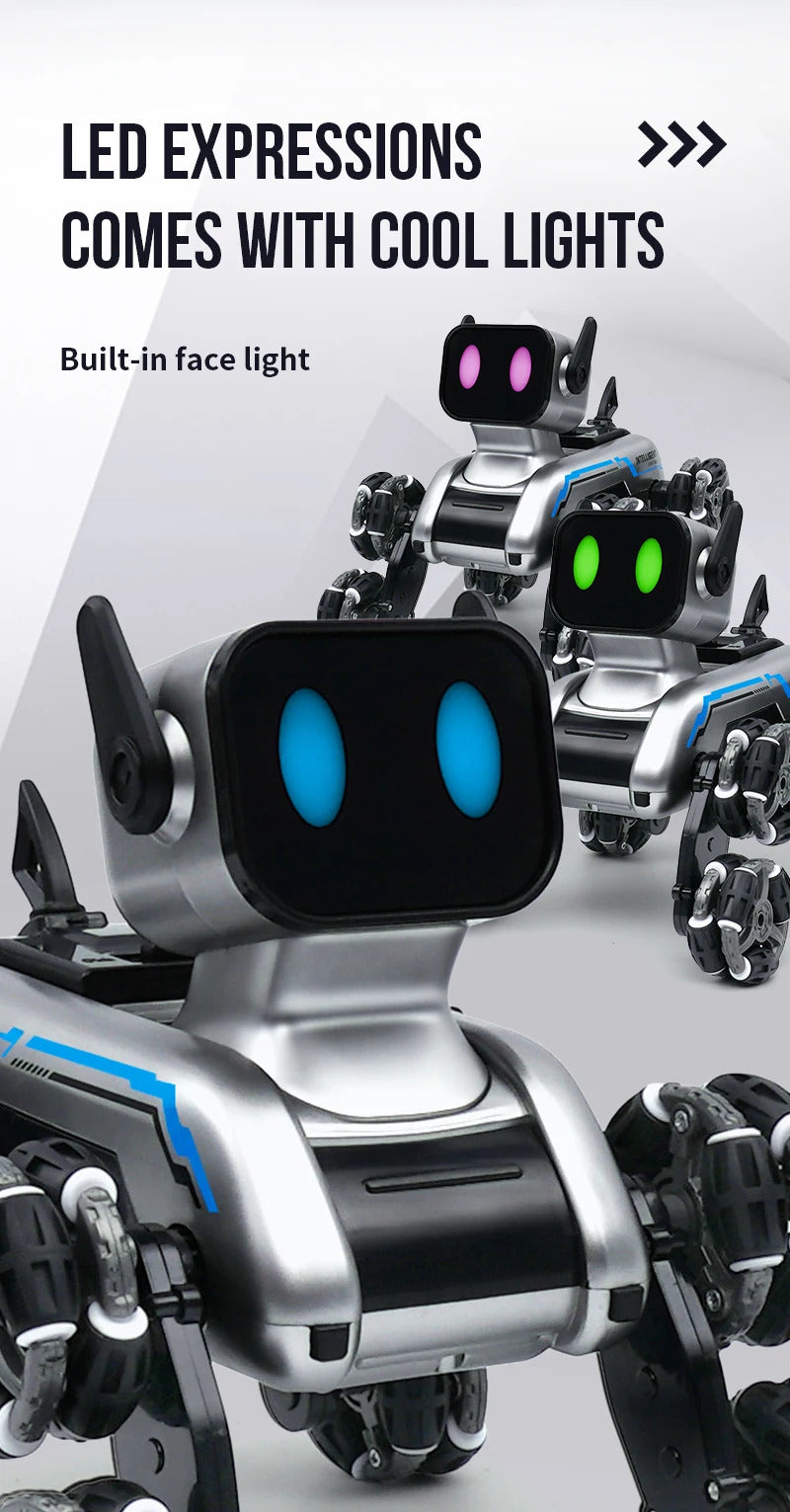 Kid's 8-wheel RC Car Toy Boy Intelligent Machine Dog RC Car