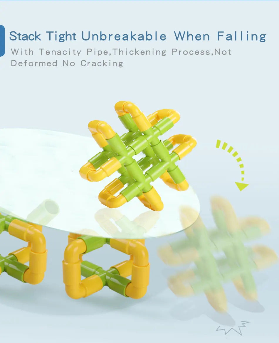 DIY 水ブロックおもちゃ 子供用 組み立て 知育玩具