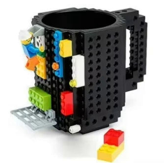 350ml クリエイティブミルクマグ コーヒーカップ クリエイティブビルドオンブリックマグ