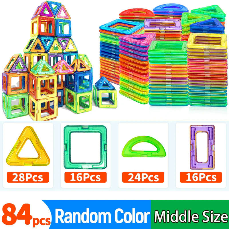 Magnetic Building Blocks DIY Magnets Toys