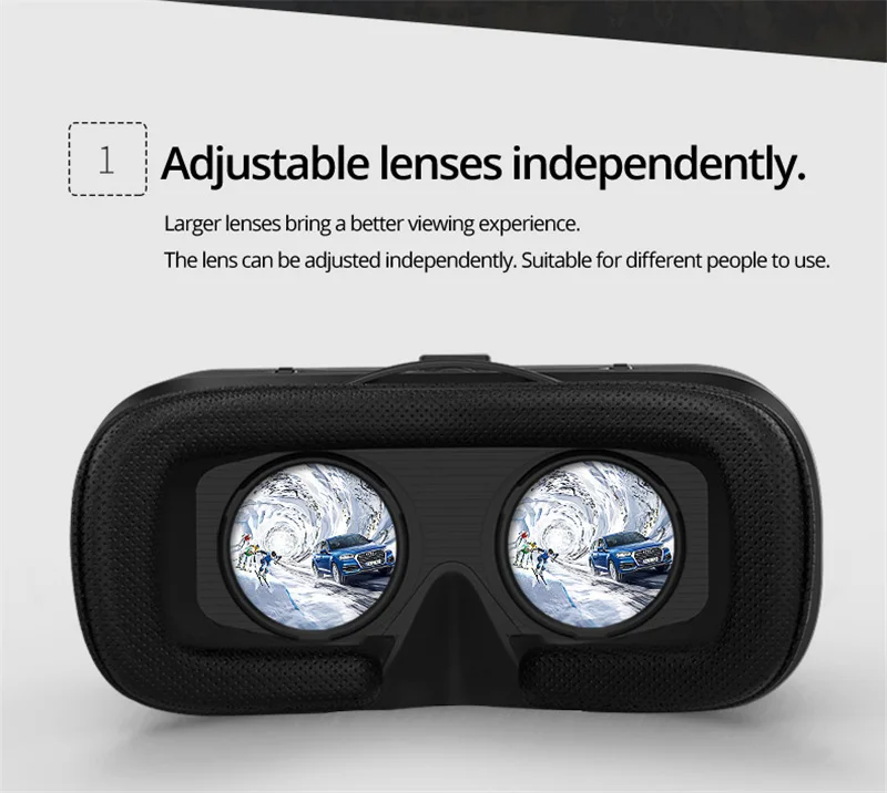 VR Shinecon 10.0 Helmet 3D Glasses Virtual Reality Casque