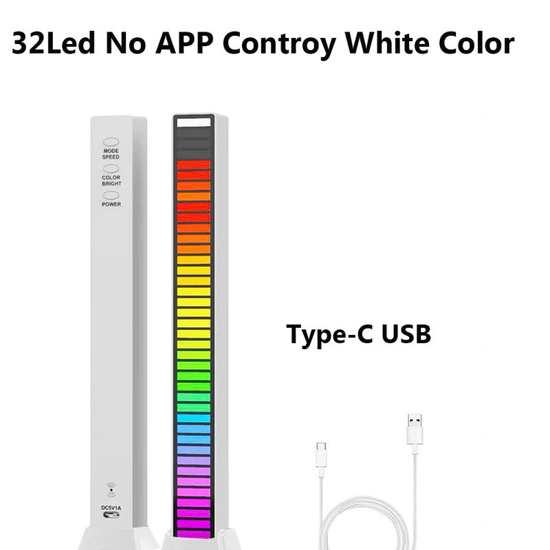 16/32/40Led RGB Sound Controlled Music Levels Light