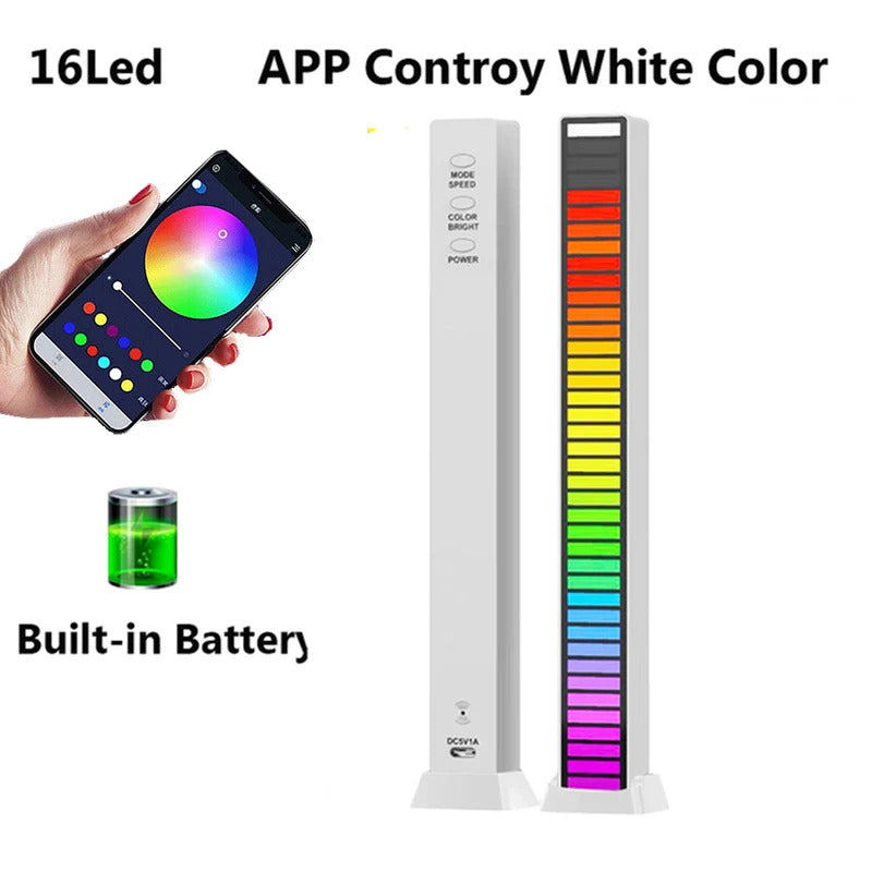 16/32/40Led RGB Sound Controlled Music Levels Light