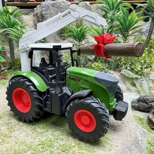 大型エンジニアリング車両トラクタープレイセット 1/24スケール