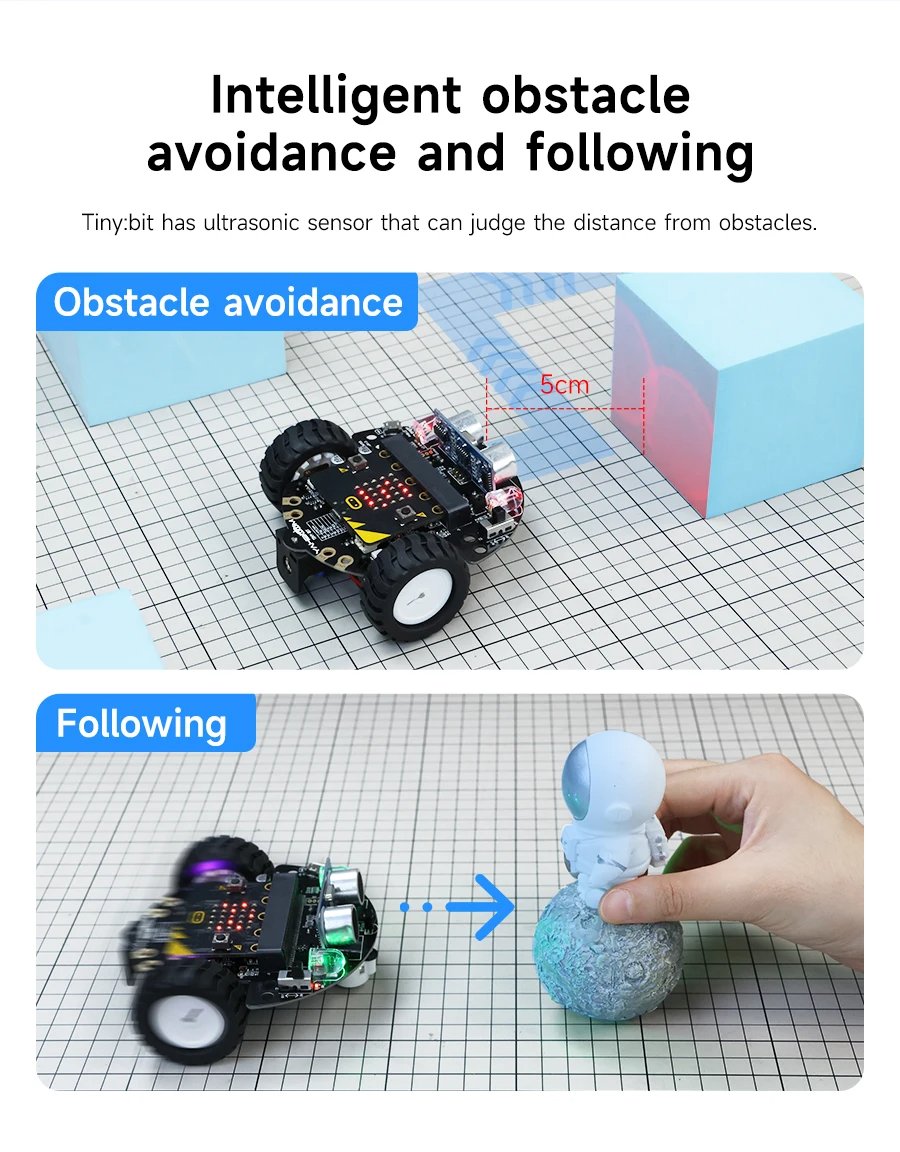 Robot Car With WiFi Camera Module Programmable Toy