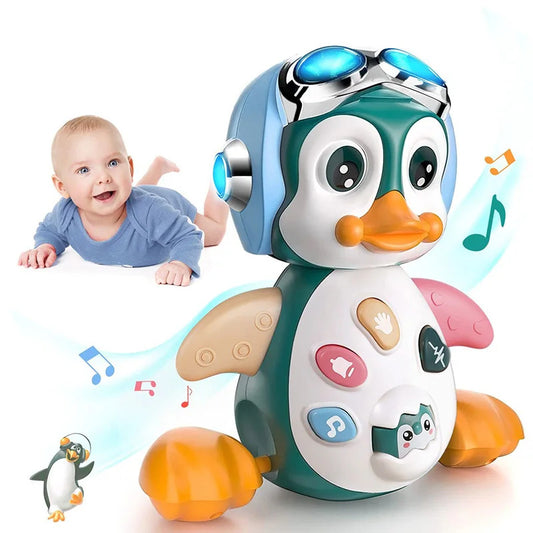 ミュージカルペンギン幼児用移動歩行ダンスおもちゃ