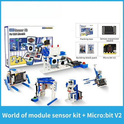 21 in 1 Microbit V2 Robotics Kit DIY Electronic Sensor Kit