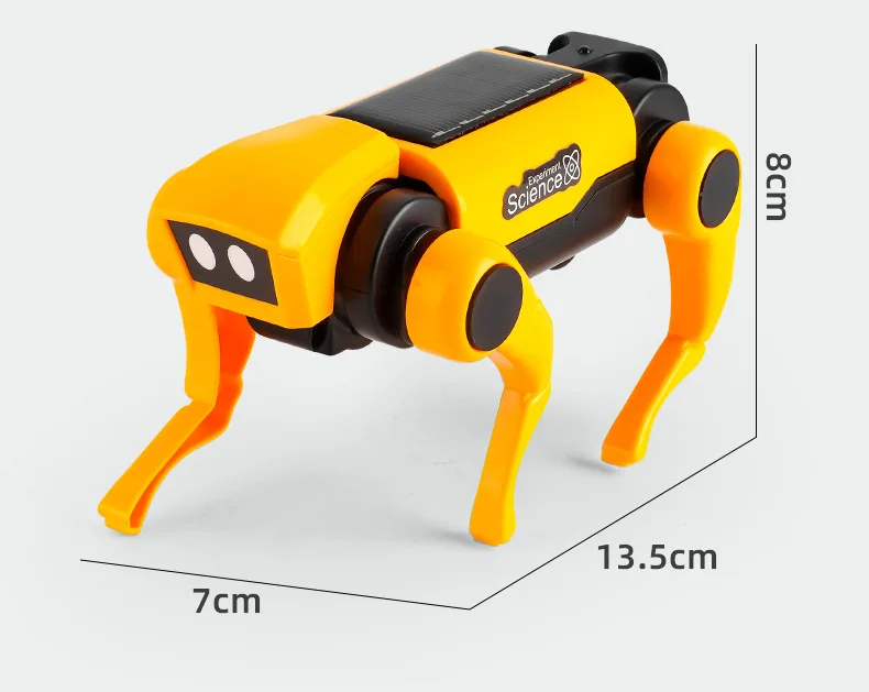 Robot Dog Science Experiment Kits Solar Powered Puppy