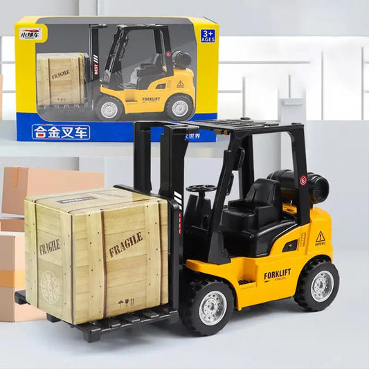 フォークリフト慣性玩具 バリなし 色あせしない優れた引っ張り玩具