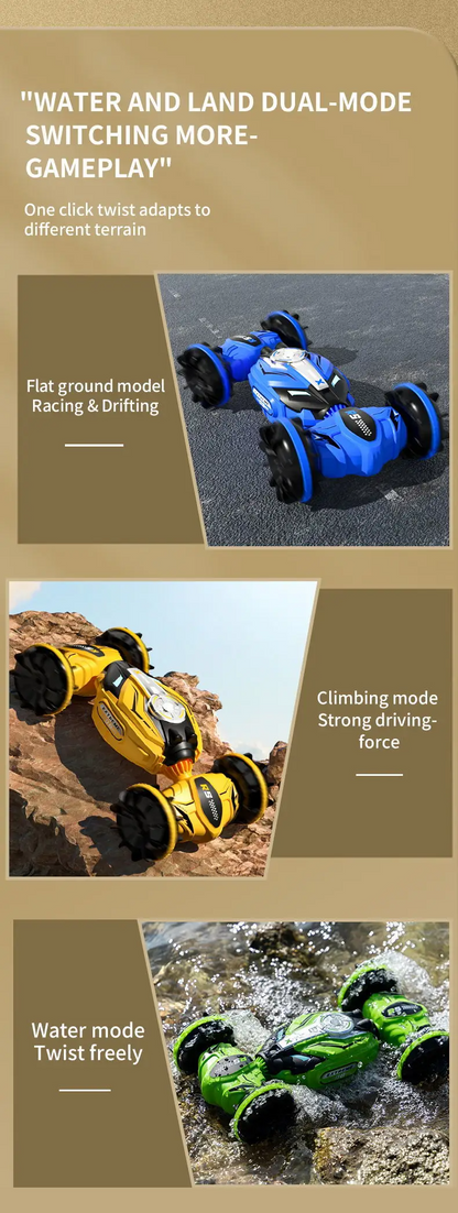 Off Road Climbing Water & Land 4WD Remote Control Racing Car