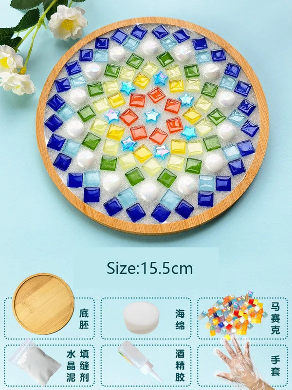 手作りDIYカップマット材料パッケージ