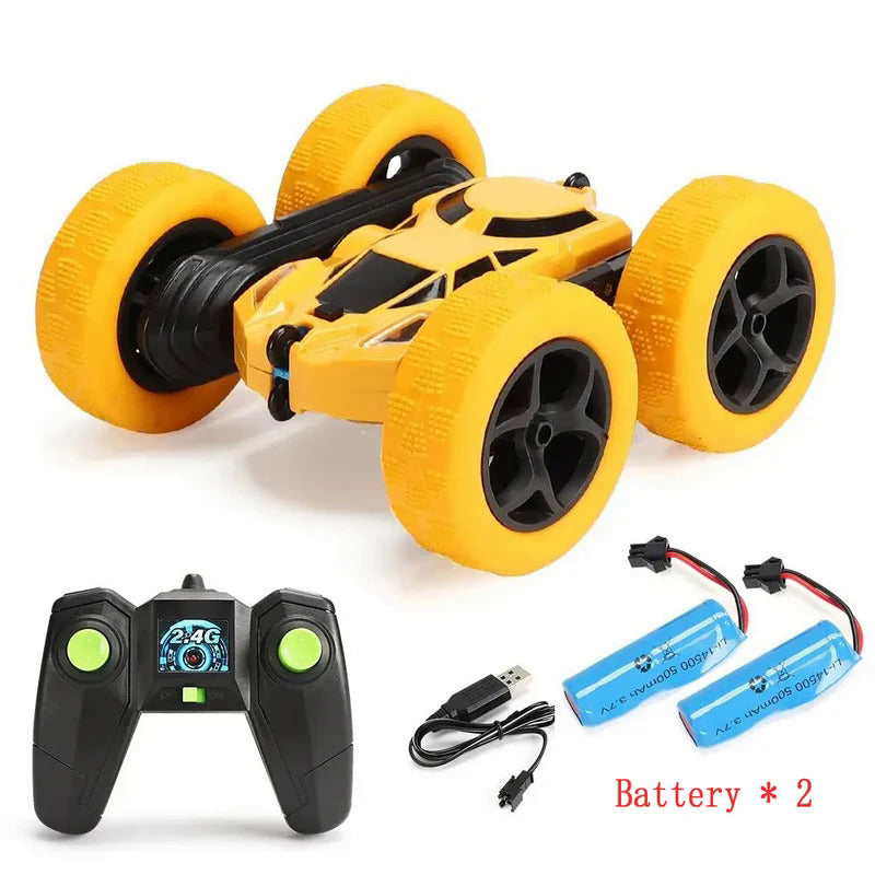 RC Stunt Car Children Double Sided Flip 2.4G Remote Control