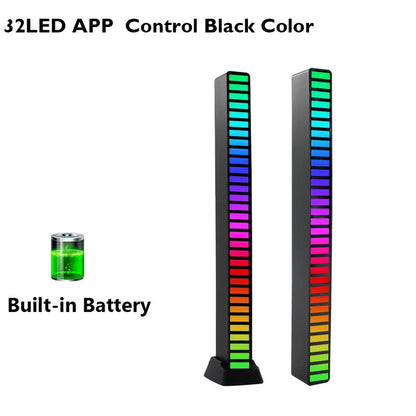 16/32/40Led RGB Sound Controlled Music Levels Light
