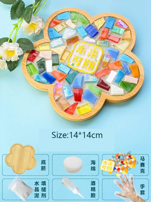手作りDIYカップマット材料パッケージ