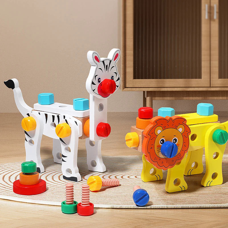 子供用木製ツールボックスクリエイティブプレイセット