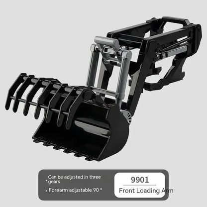 1:24 Alloy Remote-Controlled Tractor Toy