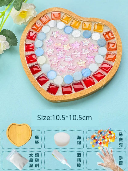 手作りDIYカップマット材料パッケージ
