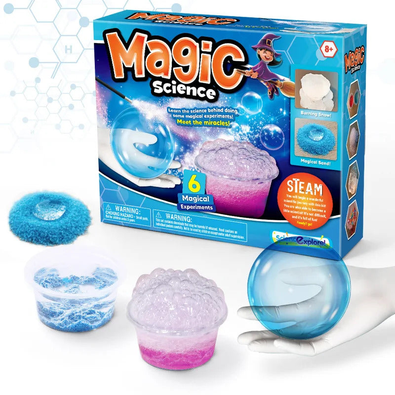9 SET Science Experiment Kit Magic Science Toy