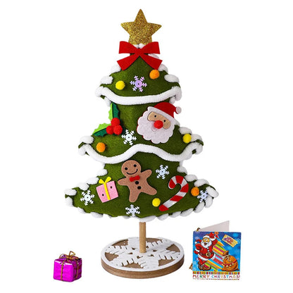 子供向けのDIYクリスマスツリークラフトキット