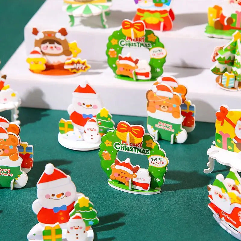3D Christmas Fun Three-dimensional Handmade Jigsaw Puzzle