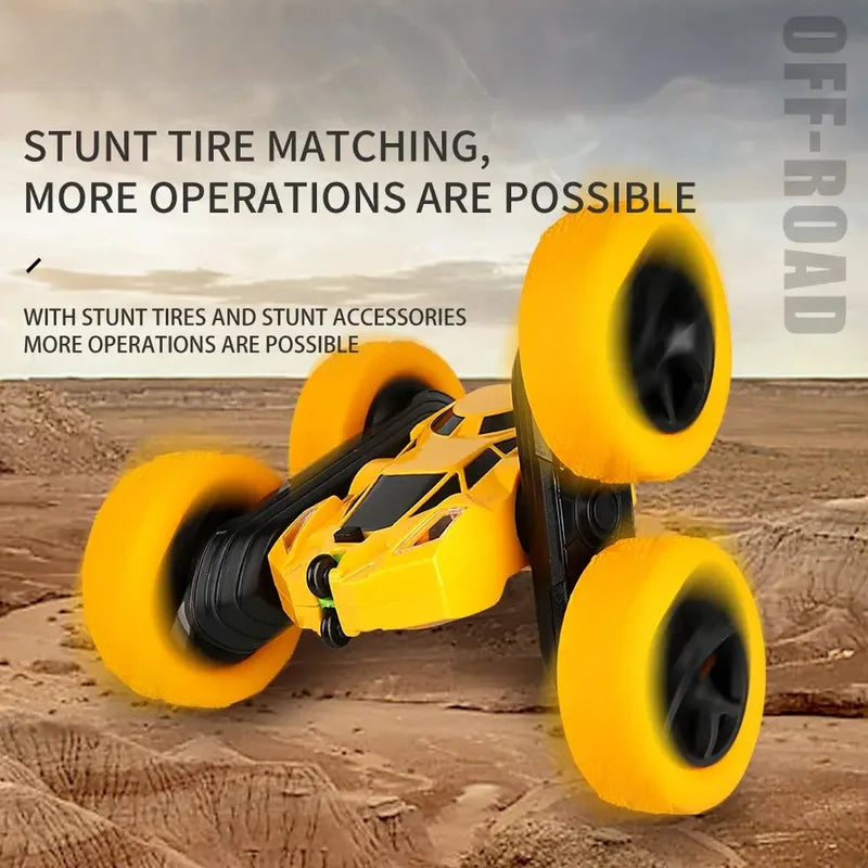 RC Stunt Car Children Double Sided Flip 2.4G Remote Control