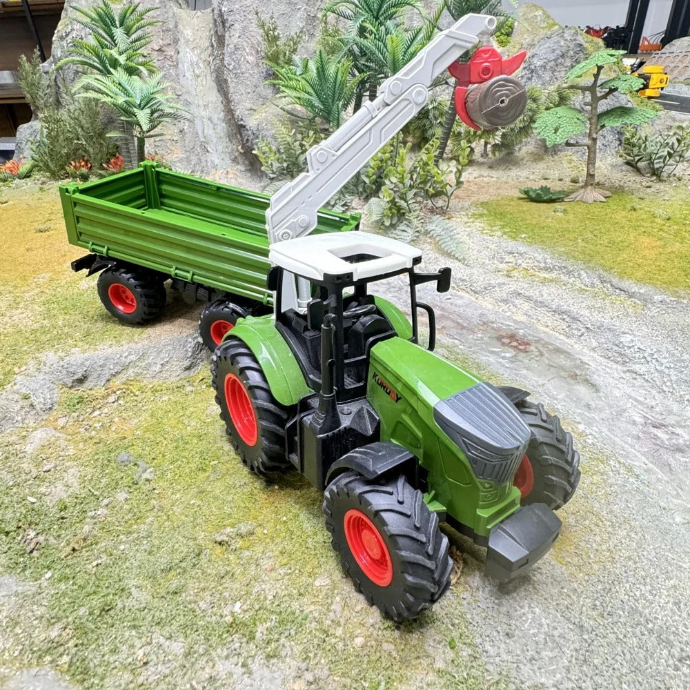 大型エンジニアリング車両トラクタープレイセット 1/24スケール