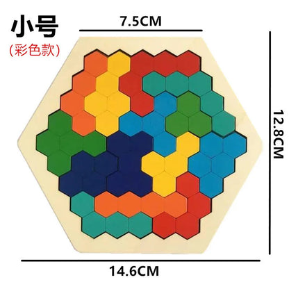 木製幼児用パズル 3Dパズル 知育玩具