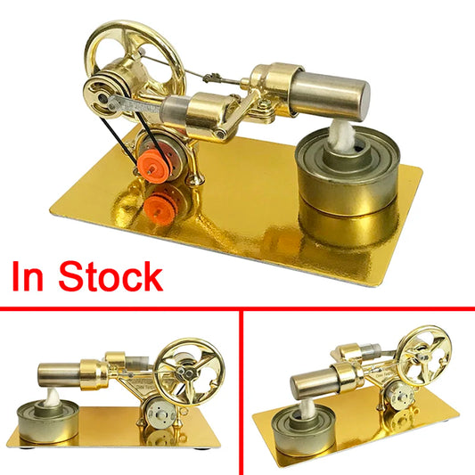 Mini External Combustion Stirling Engine Experimental Model