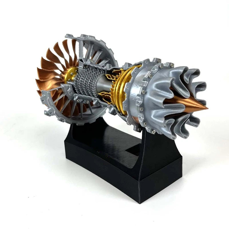 TR900 Turbofan Engine Model Aircraft Engine Kit Turbojet Engine Model