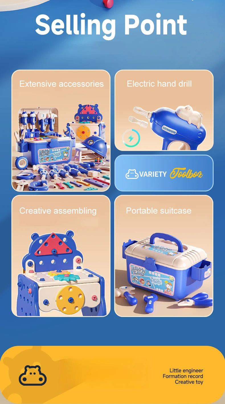 Children's Toolbox Engineer Simulation Toy