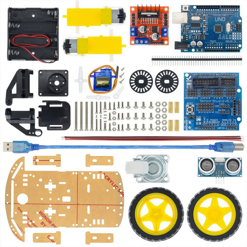 Smart Electronics Motor Smart Robot Car Chassis Kit
