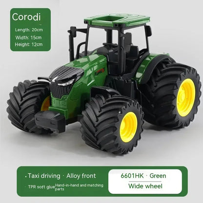 1:24 Alloy Remote-Controlled Tractor Toy