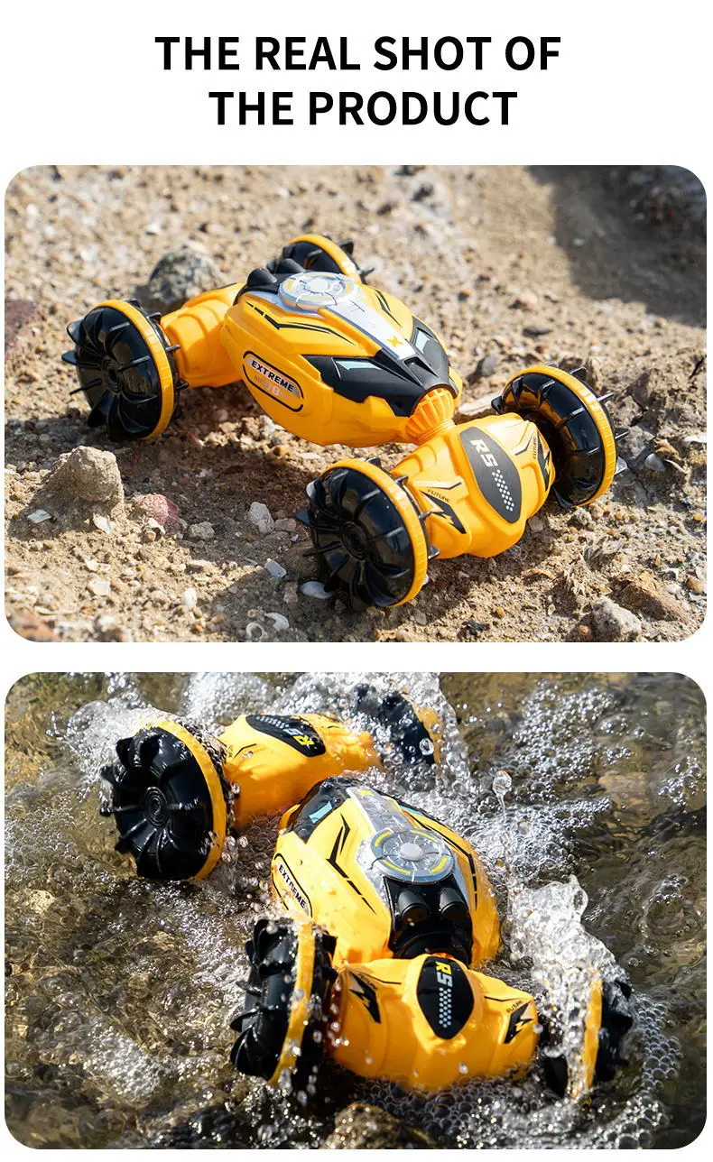 Off Road Climbing Water & Land 4WD Remote Control Racing Car