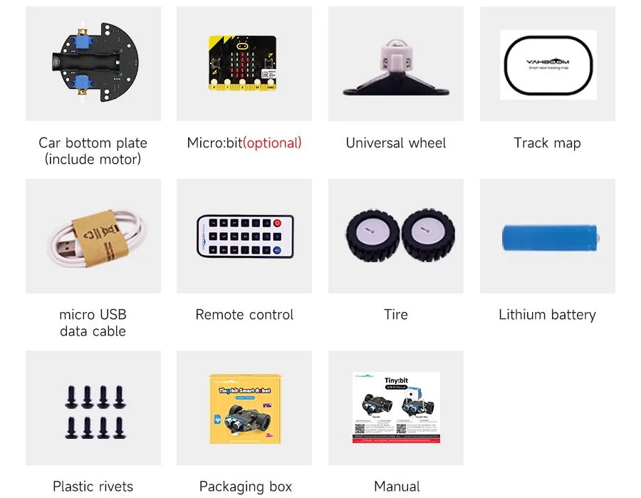 Robot Car With WiFi Camera Module Programmable Toy