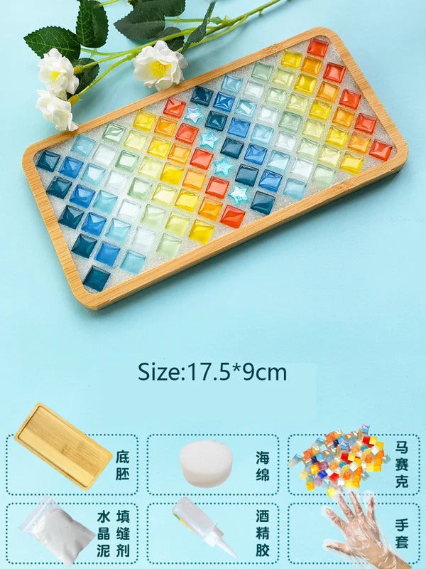 手作りDIYカップマット材料パッケージ
